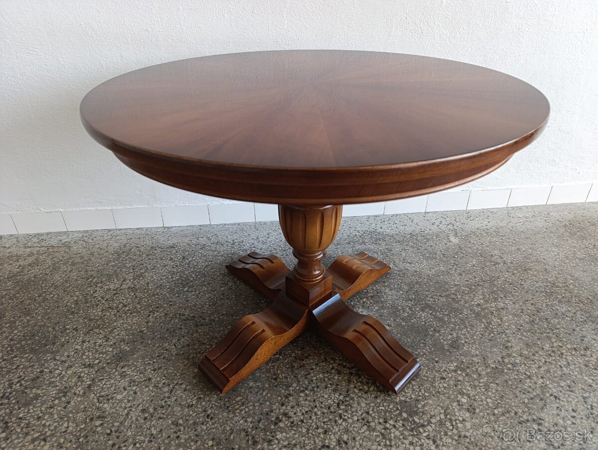 Rustikální konferenční stolek, nábytek z masívu, stůl - 3