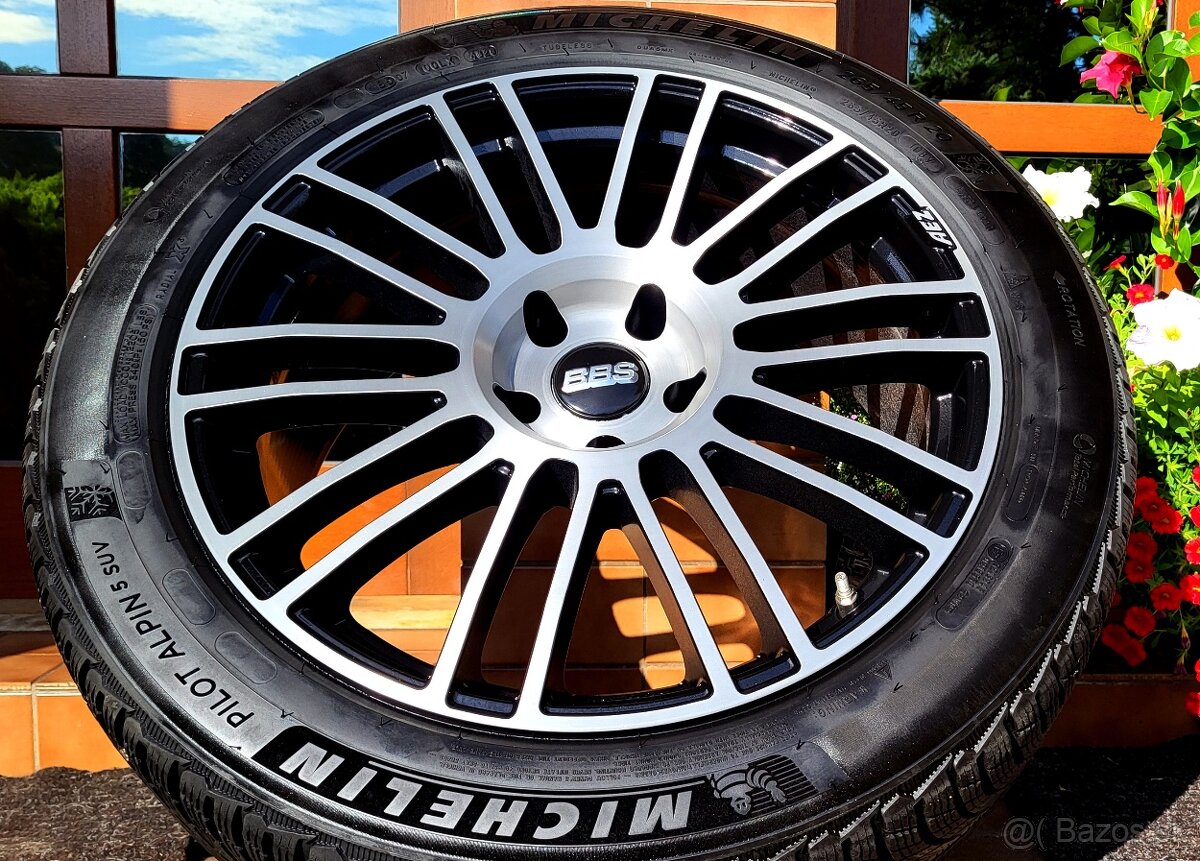 alu R20 5x112, senzory tlaku, zimné pneu 255/45, Tesla X - 3