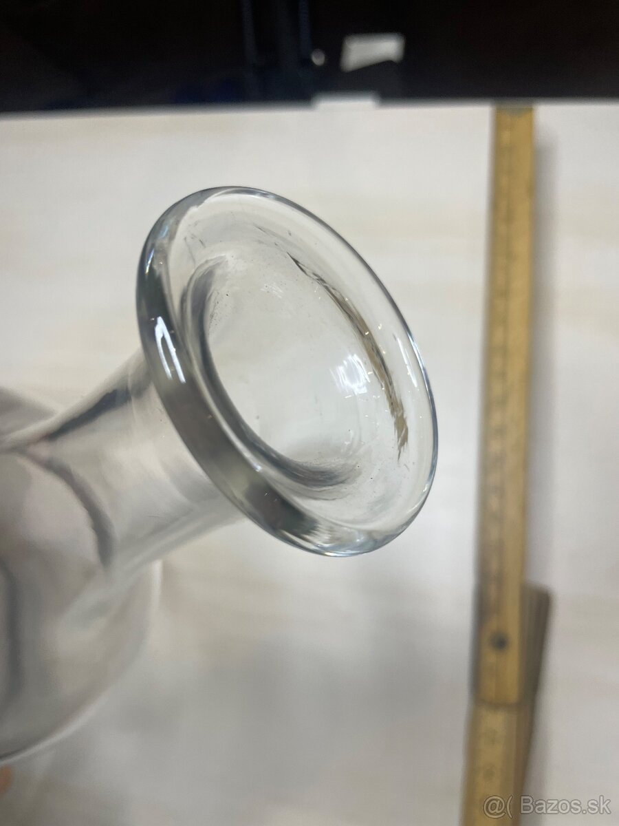 Sklo flasky stare - 3