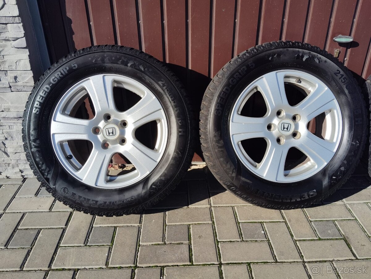Zimná sada 5x114,3 + pneumatiky 215/65R16 - 3