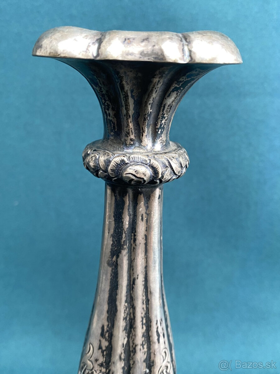 Strieborný svietnik ag 800 - 3