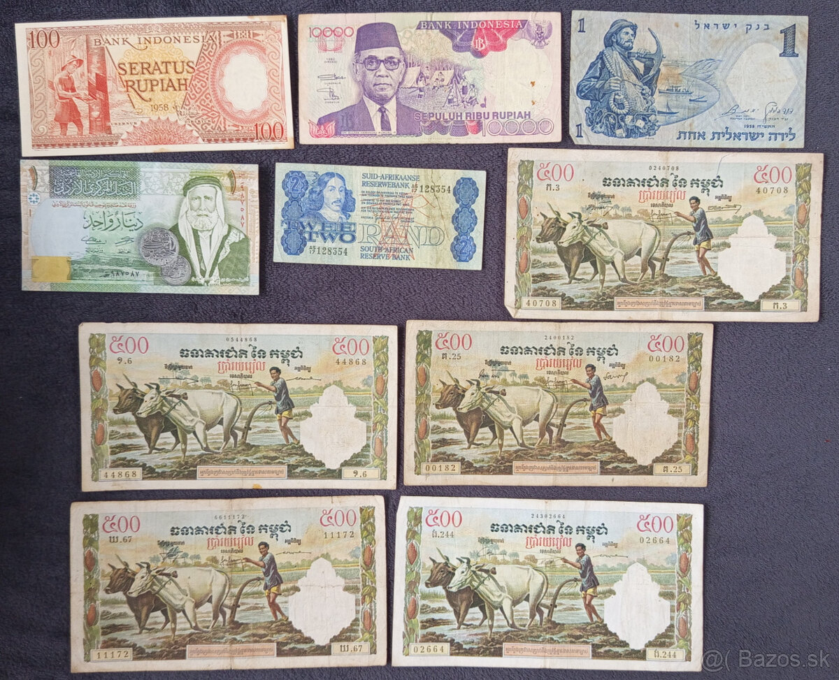 Bankovky z obehu svet 2 - 3