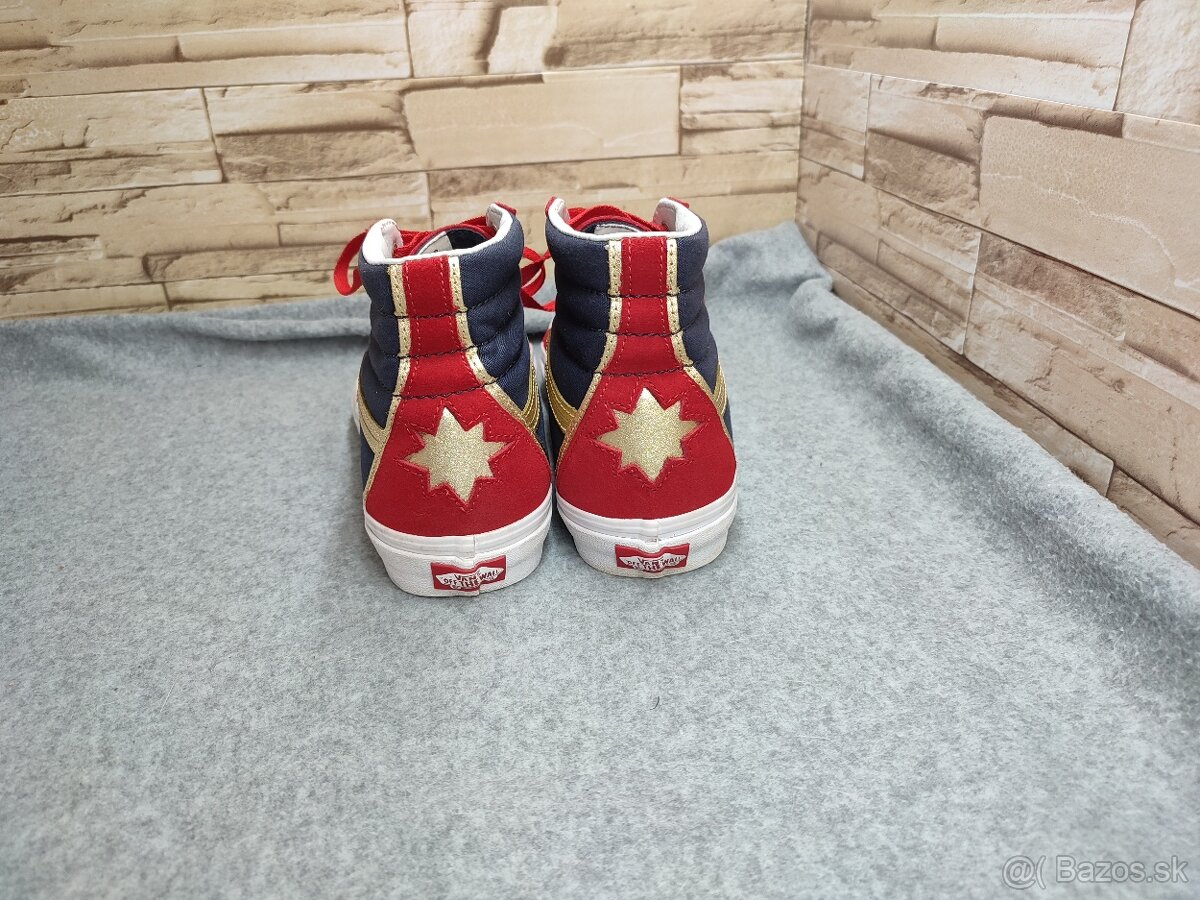 Vans 40,5 - kožené tenisky Marvel - 3