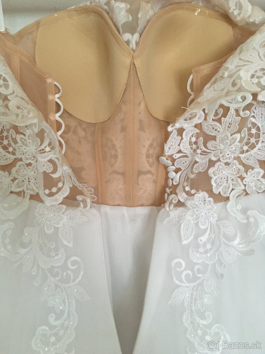 Svadobné šaty S - 3