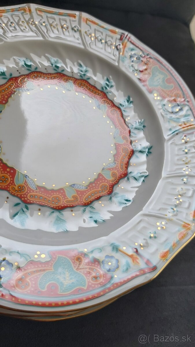 Retro Pirken Hammer Rose obedová sada tanierov - 3