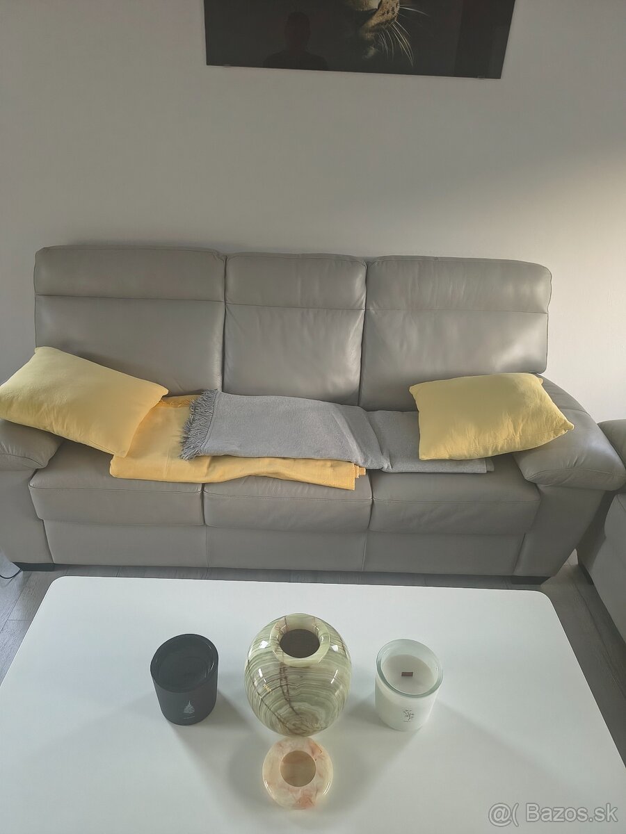 Koženná sedačka - 3