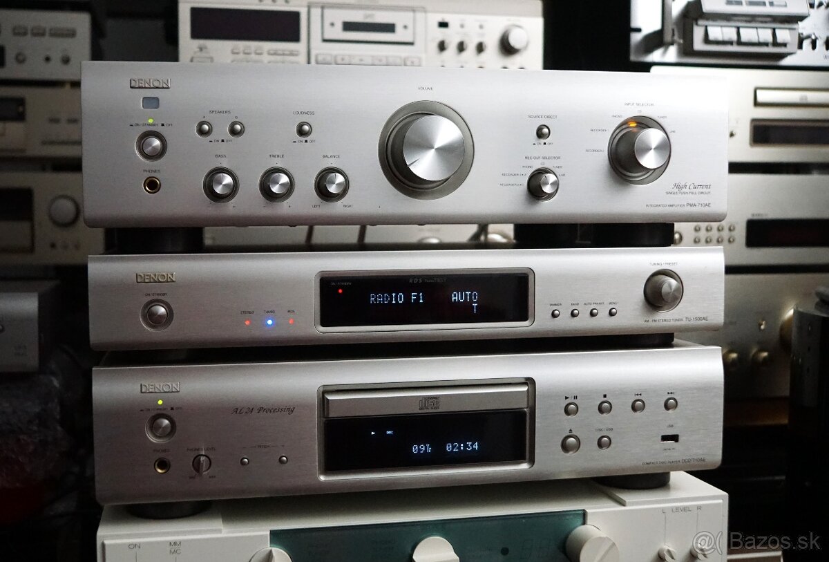 DENON PMA 710 AE zesilovač plus CD DCD 710 AE - 3
