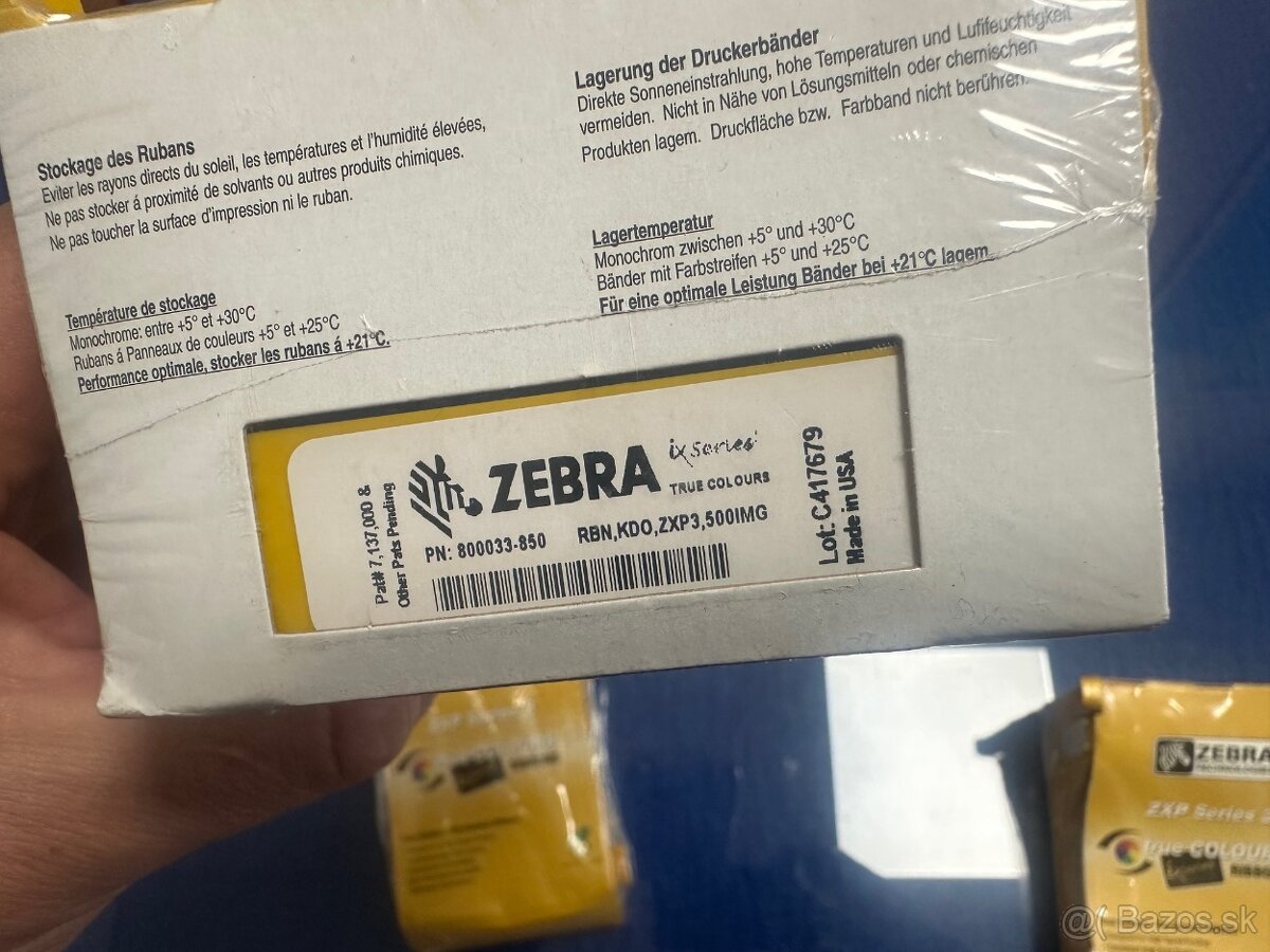 Zebra ZXP Series 3 farbiace pásky - 3