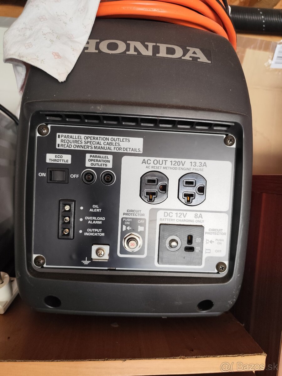 Honda invertor 2000i elektrocentrála - 3