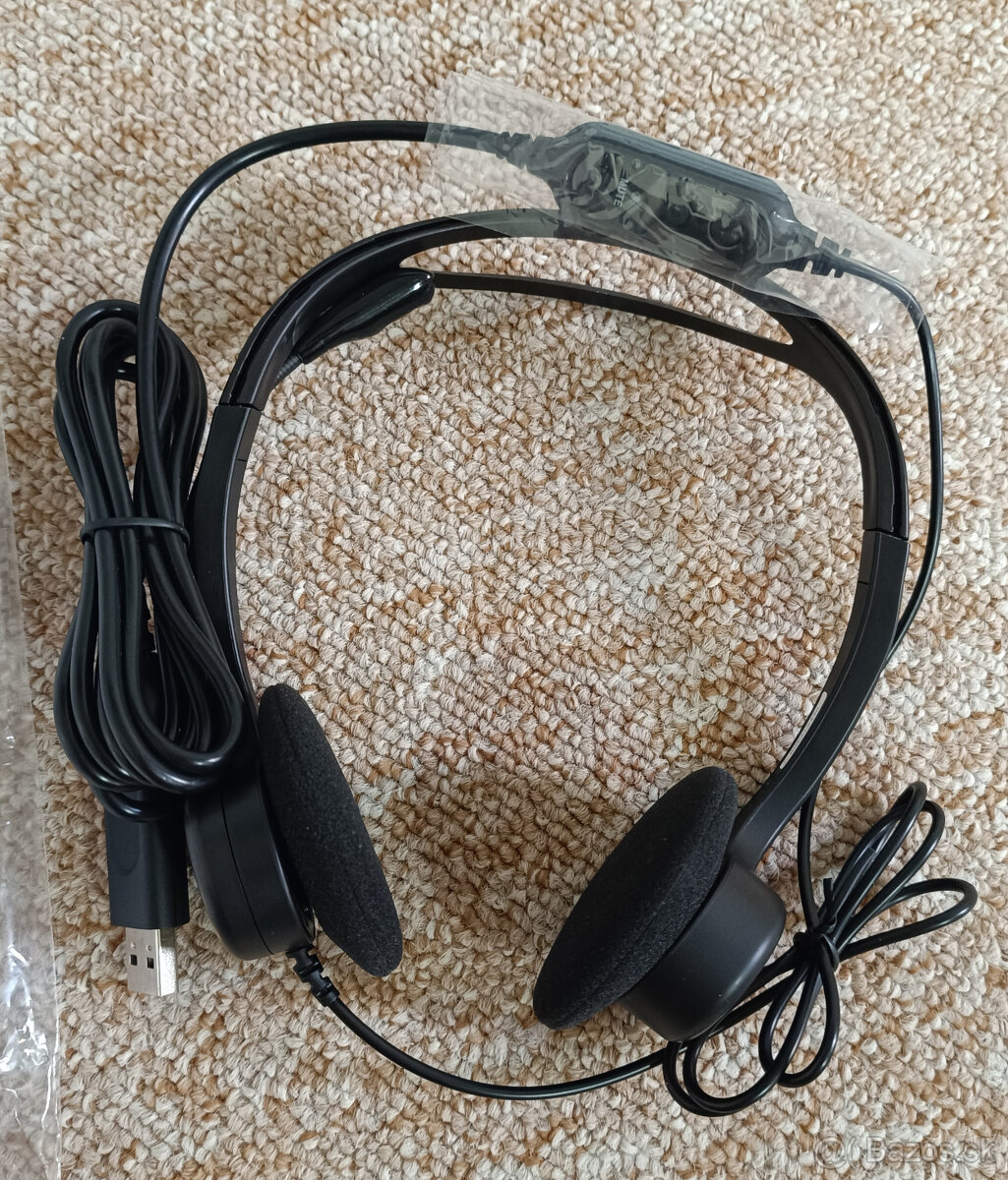 Headset Logitech 960 USB NOVÝ - 3
