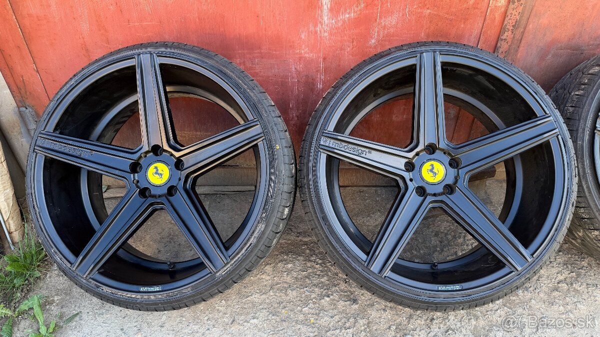 Kolesá 5x120 r22 konkávne - 3