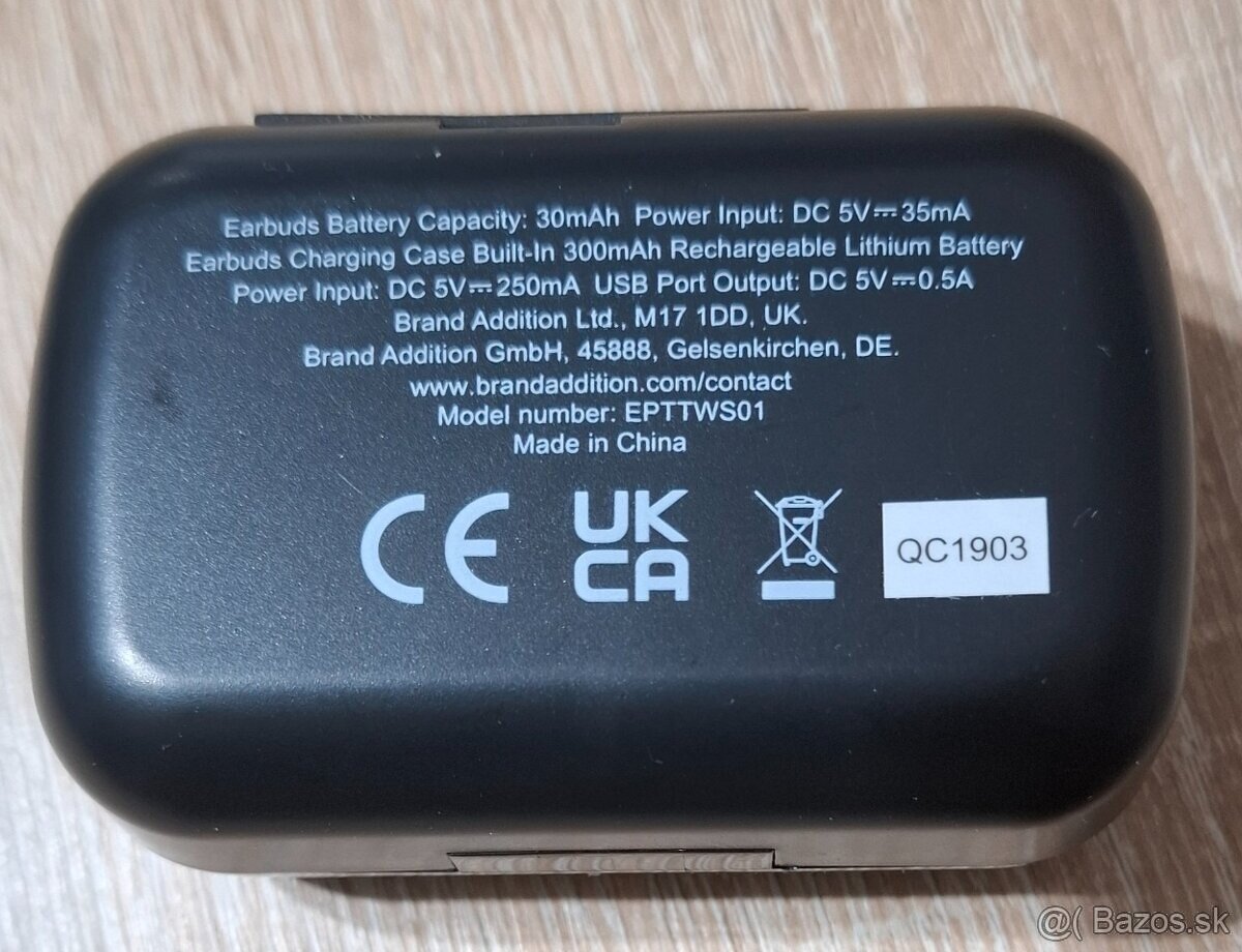 Predam nove bluetooth štuple-sluchadla - 3