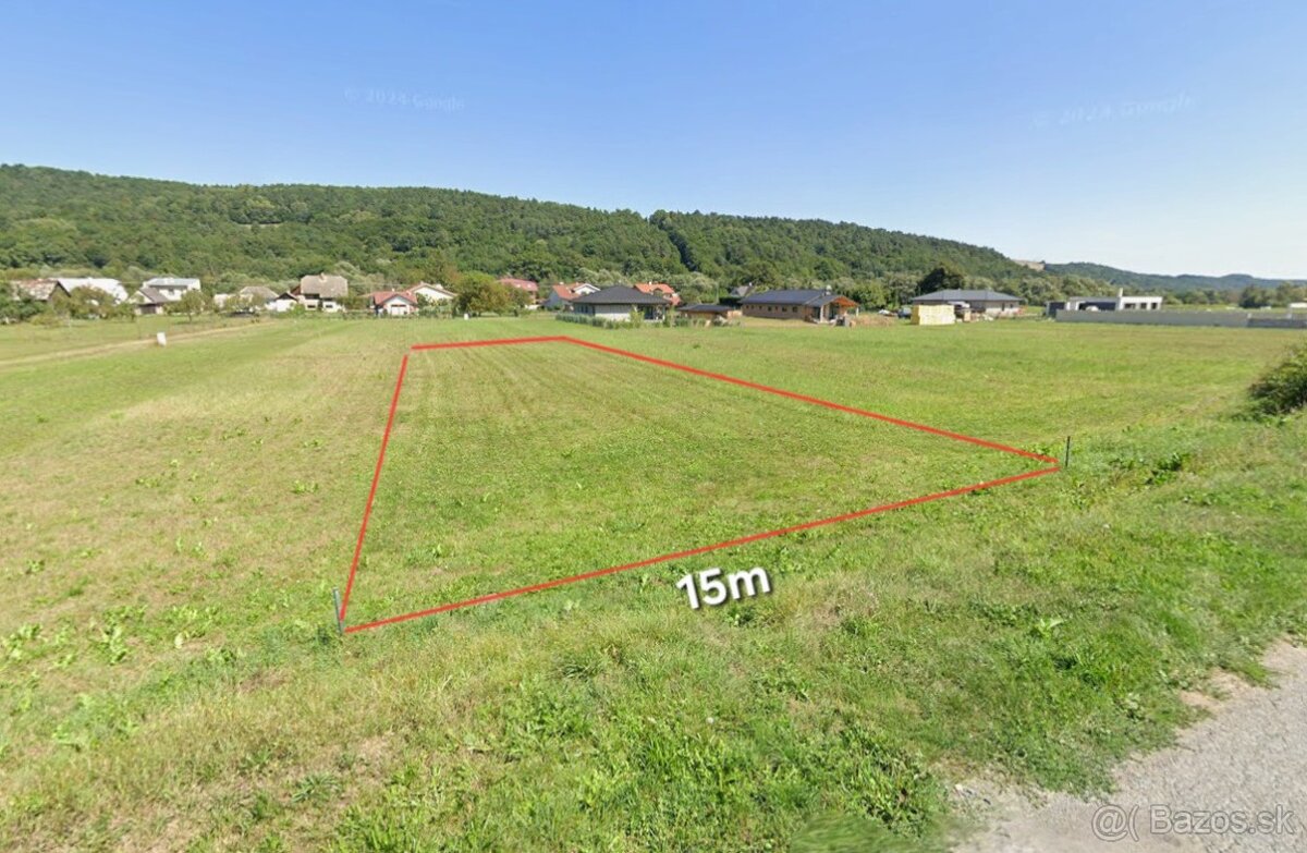 Slnečný stavebný pozemok 1039 m² – Komárov - 3