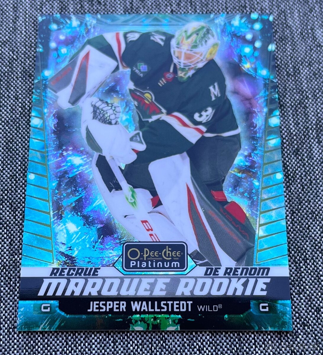 Hokejové kartičky-Predaj WALLSTEDT,limit /5, BIOLUMINESCENCE - 3