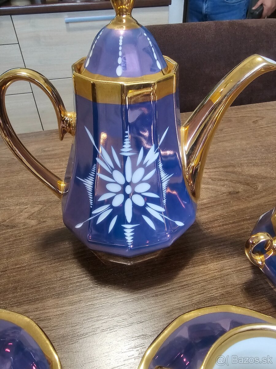 Kávová porcelánová suprava. - 3