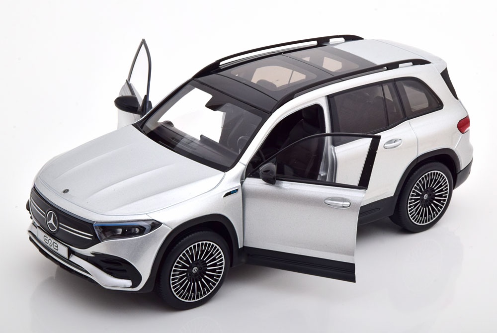Mercedes-Benz EQB 2021 ( Iridium silver ) - 1:18 NZG - 3