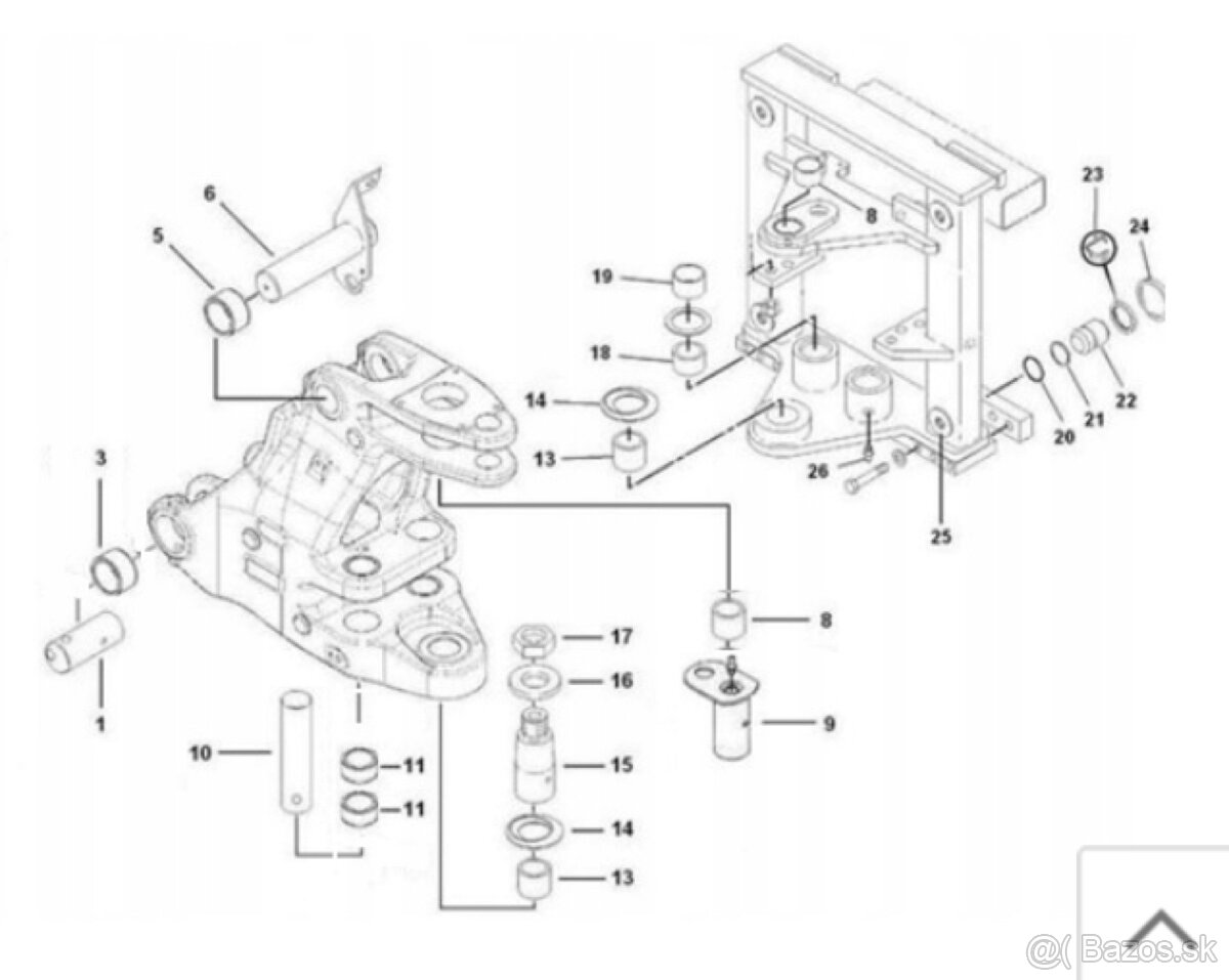Predám na Caterpillar čap a púzdro . - 3