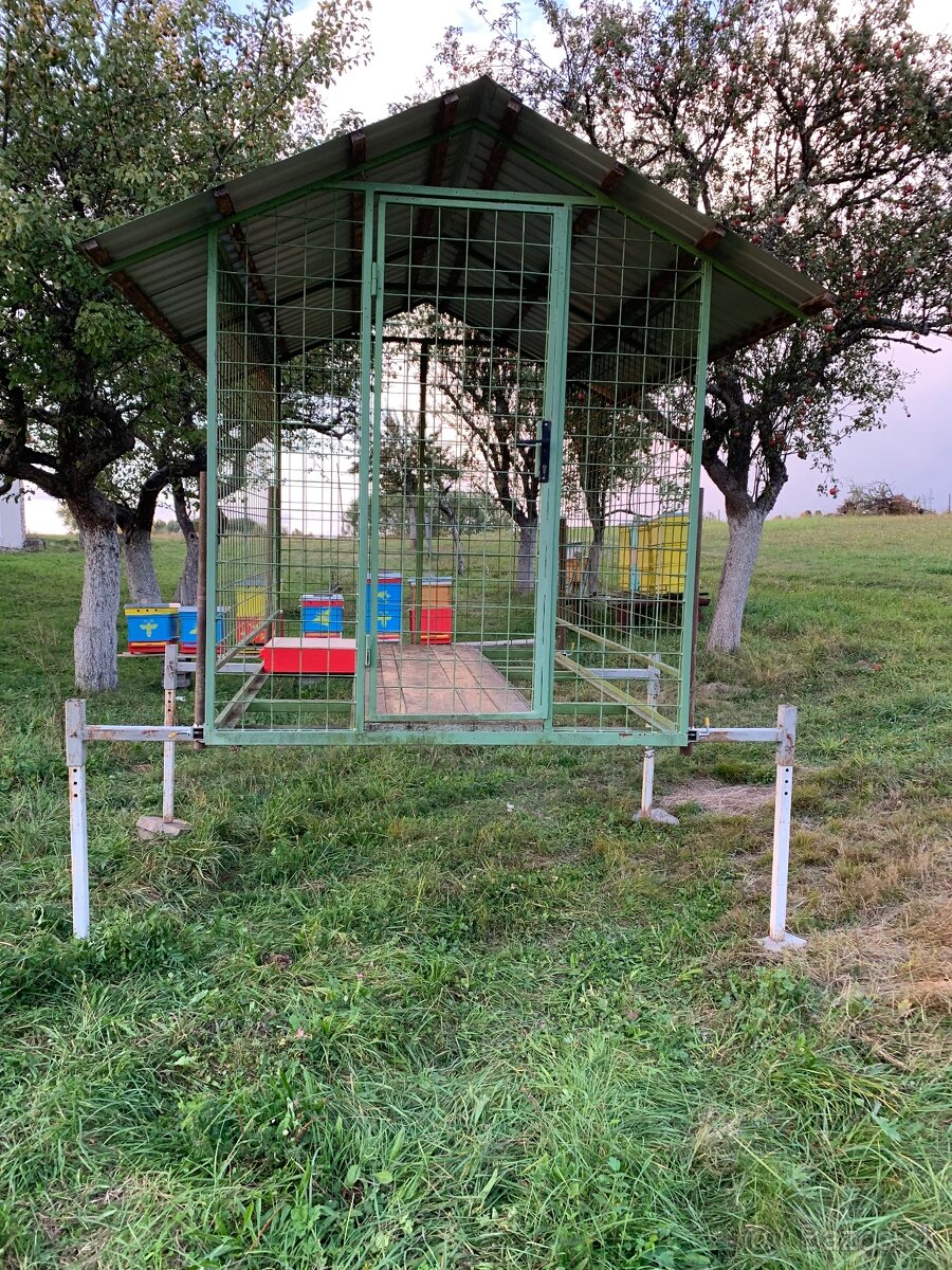 Kočovná klietka na včely - 3