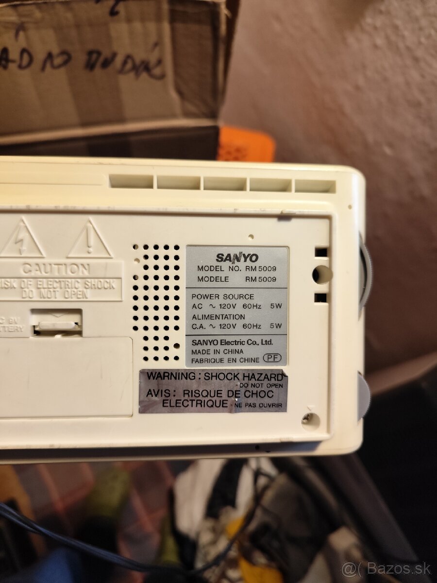 Rádio budík Sanyo RM 5009 - 3