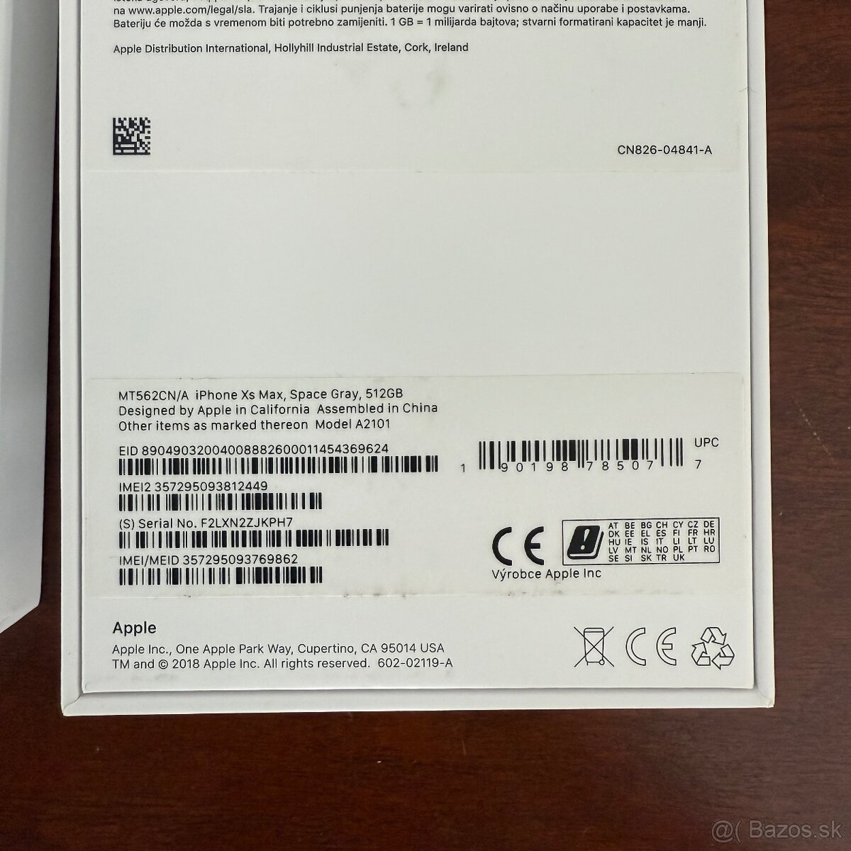 Iphone Xs Max Space Grey 512GB - 3