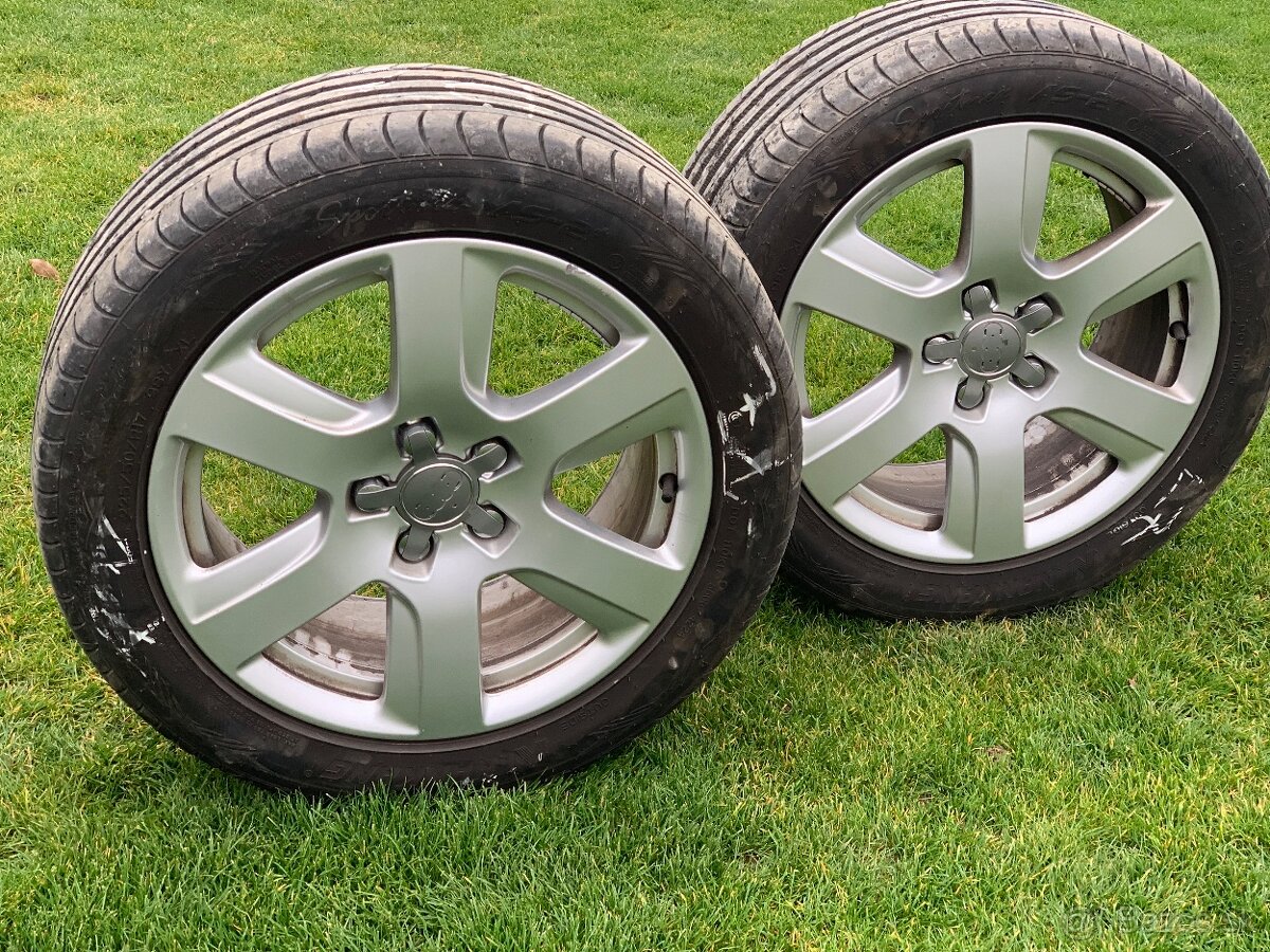 Alu disky R17 s letnými pneumatikami - 3