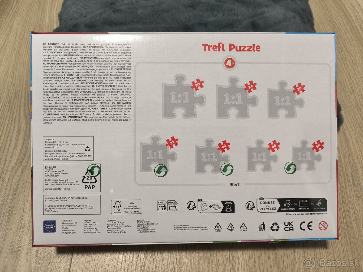 Detské puzzle Trefl -NOVÉ 🧩
- 3