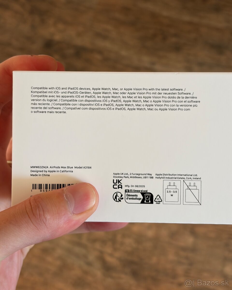 Apple AirPods Max USB-C - Modré - 3