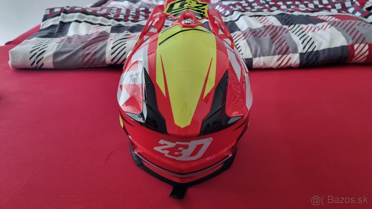 Detska prilba 3x pouzita, ako nova ZED YS 47-48 cm