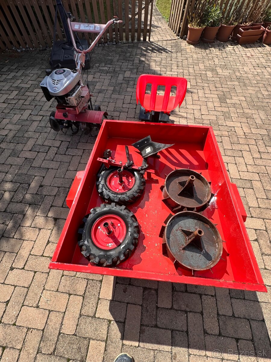 Quantum 60 a rotavátor s privesom, s kolesom - 3