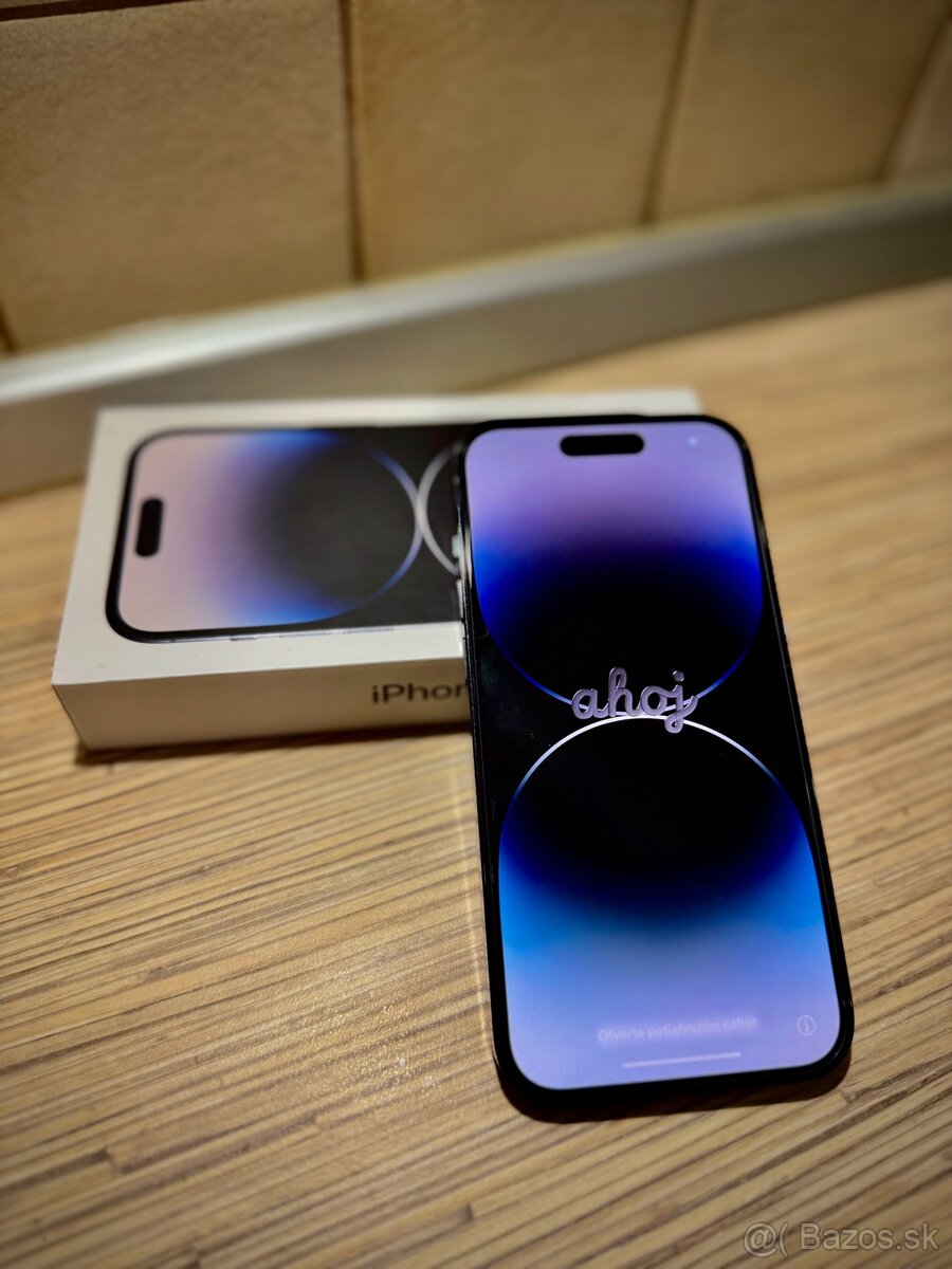 Predám Apple iPhone 14 PRO, 90%BAT, TOP STAV - 3