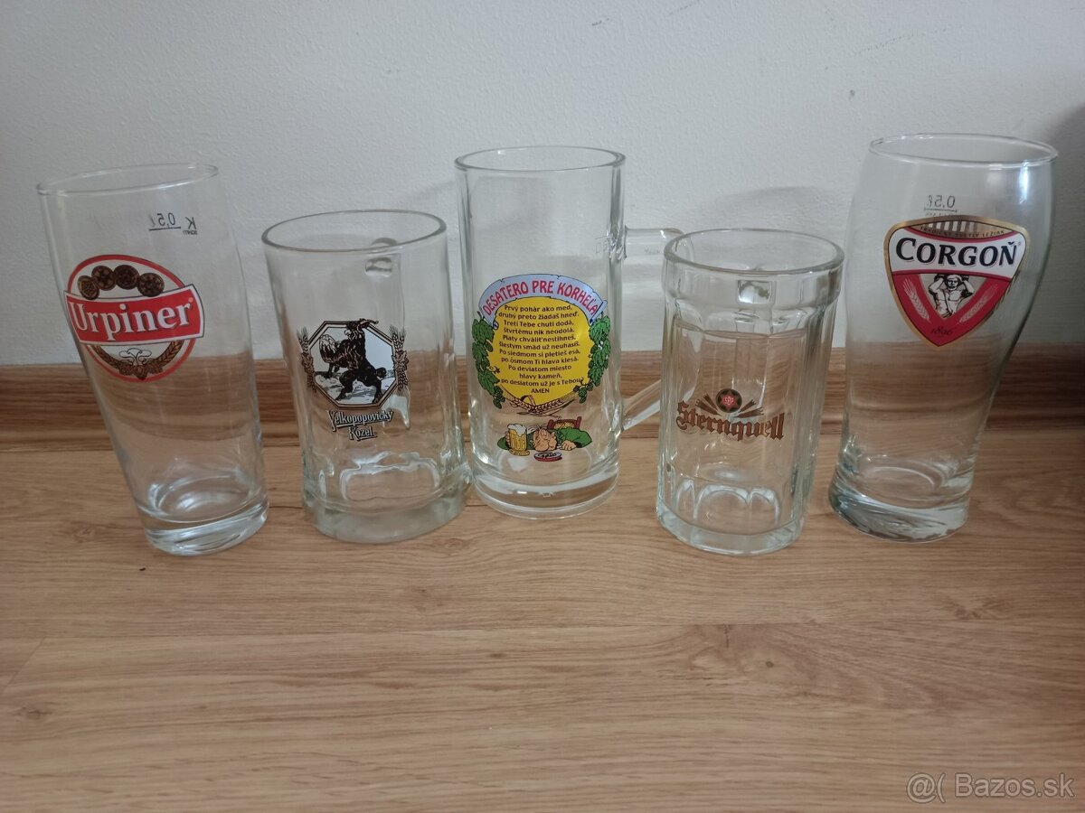 Pivné poháre - 3