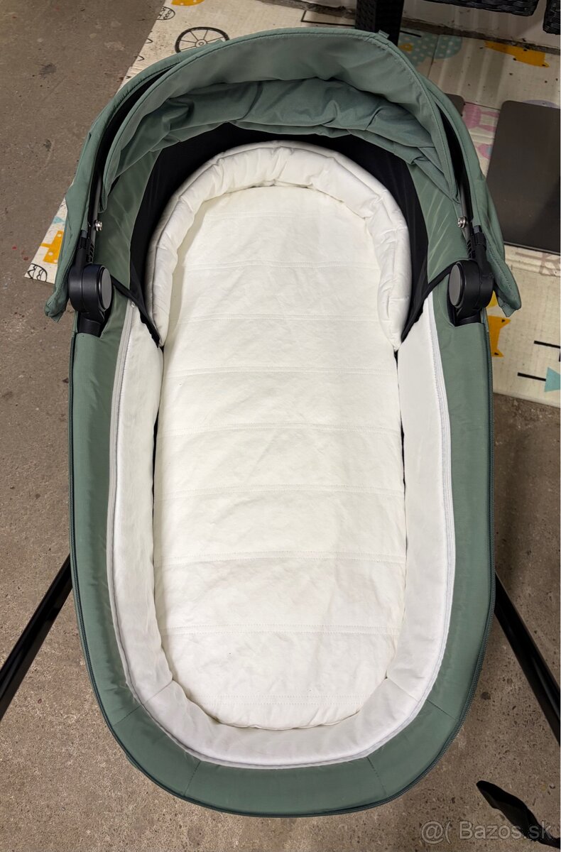 Kočík Cybex Priam Matt Black Leaf Green - 3