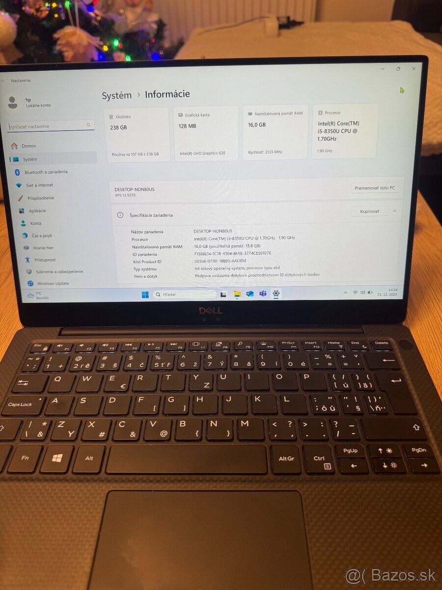 DOTYKOVY DELL XPS 13 P82Q - 3