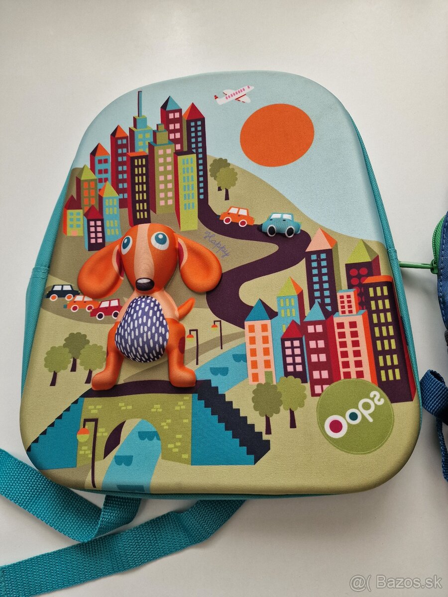 Dva detské batohy - OOPS backpack City a Bagmaster - 3