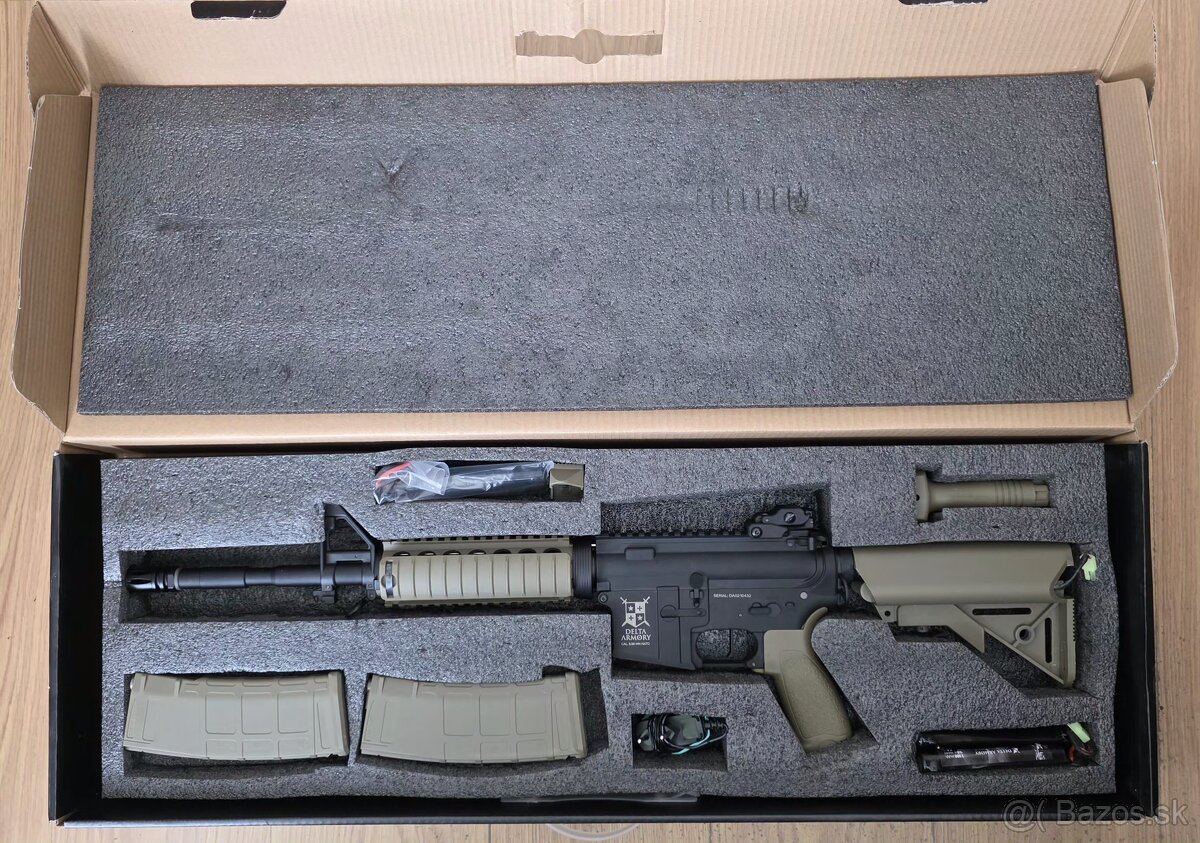 Airsoft Delta Armory M4 AR15 RIS Charlie HT Half Tan - 3