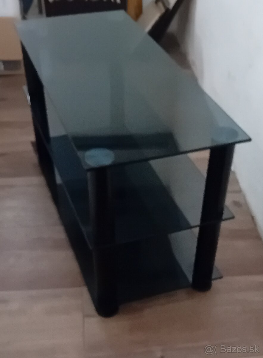 TV stolík sklenený - 3