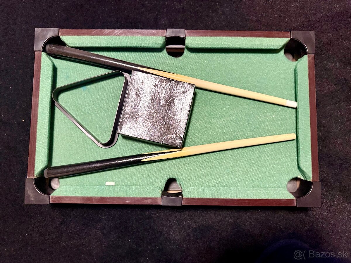 Detský drevený biliard - 3