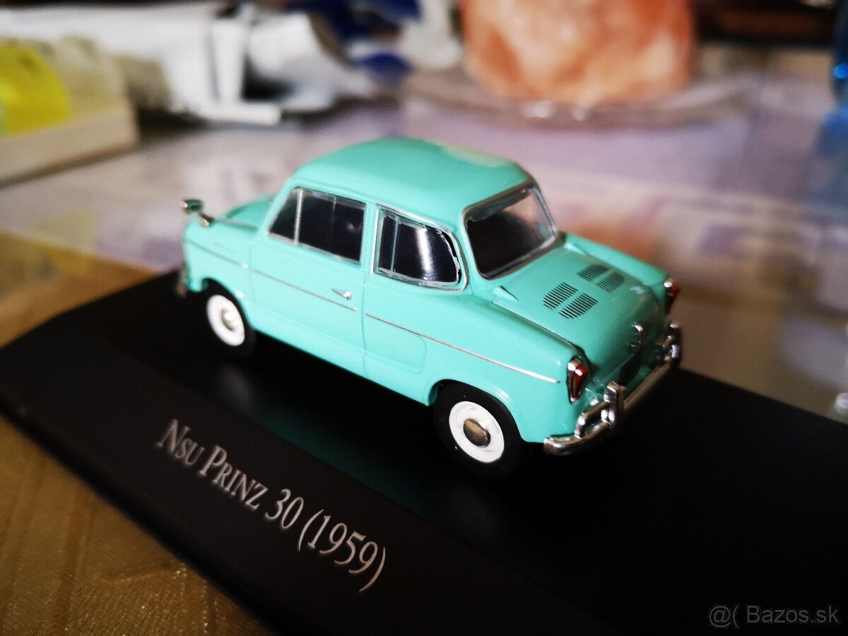 Predám zberateľský model auta NSU Prinz 30, 1959 , 1:43 - 3