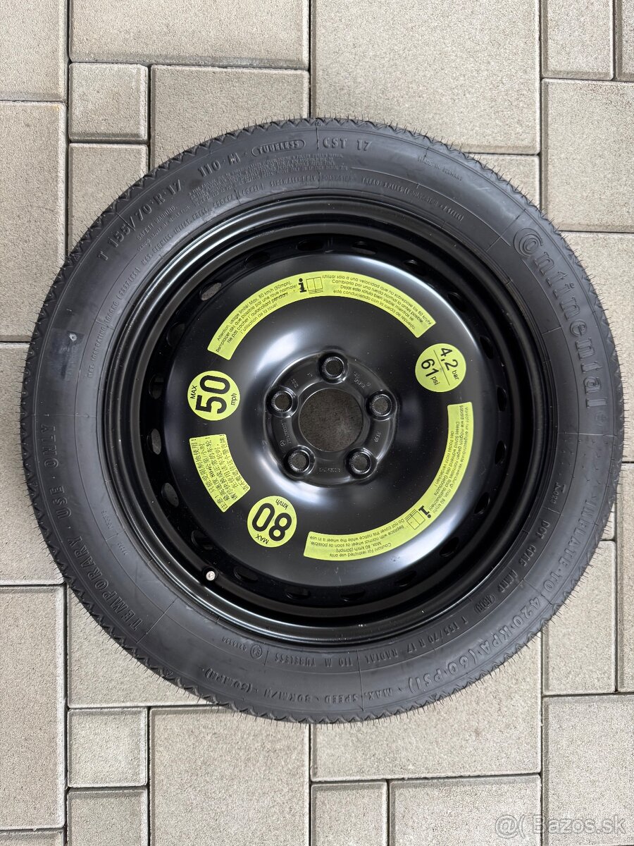 Rezerva Mercedes W212 5x112 155/70 r17 - 3