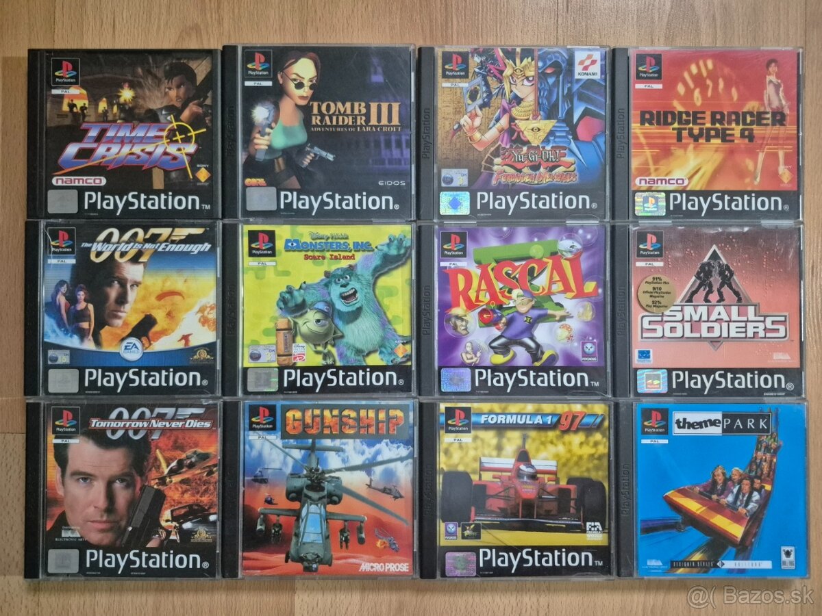 Predám hry na PS1 od 3€. - 3
