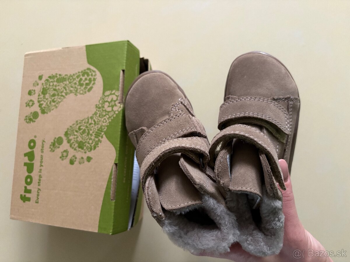 Froddo barefoot topanky detske zateplene vlnou - 3