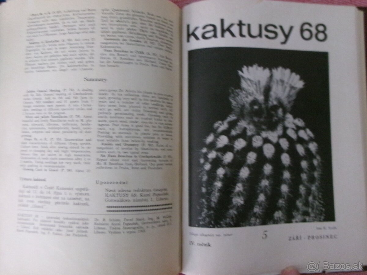 Kaktusy 1965 - 1985 - viazané časopisy. - 3