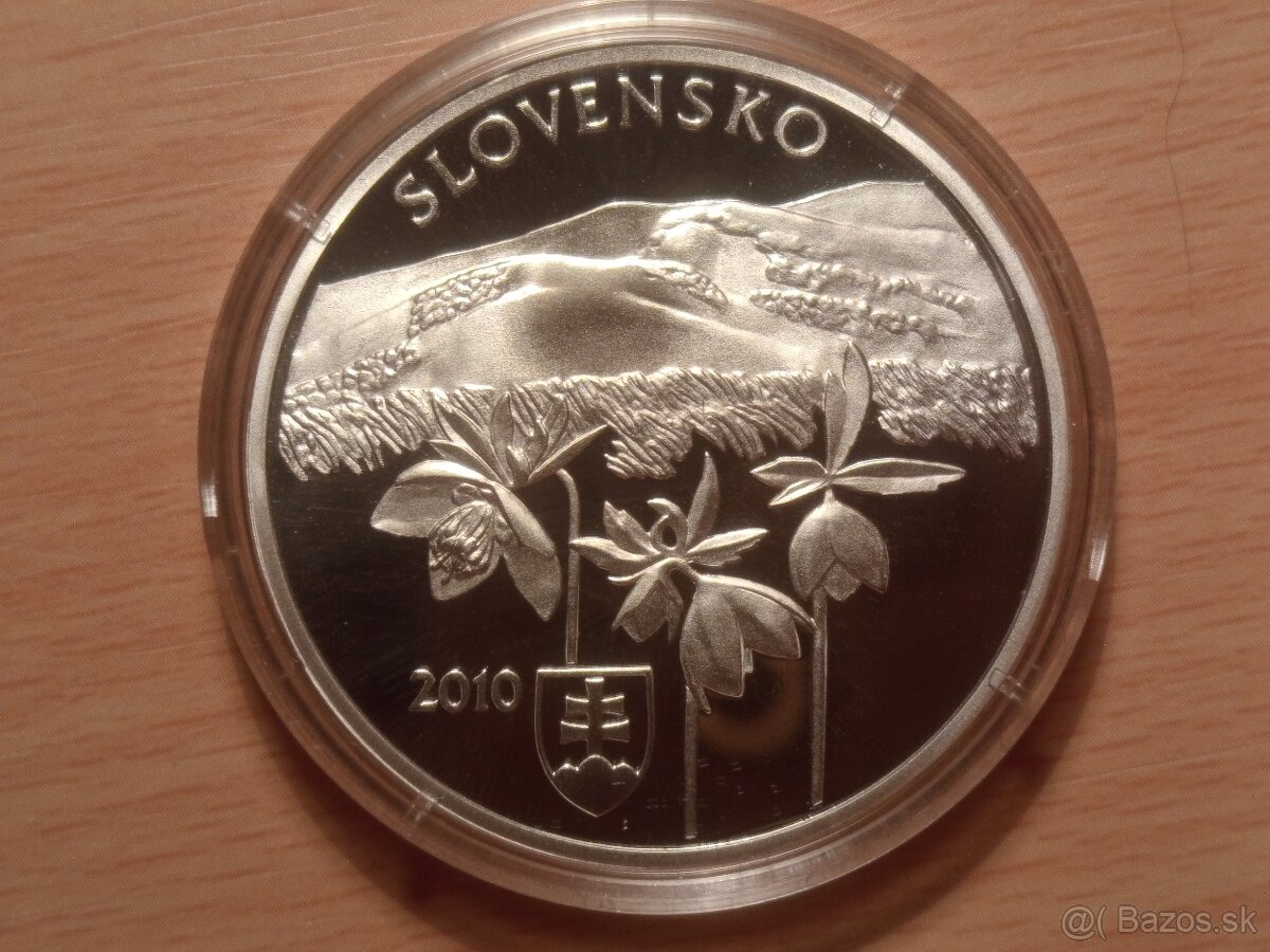 Národný park Poloniny 2019 20€ PROOF – Investičné striebro - 3
