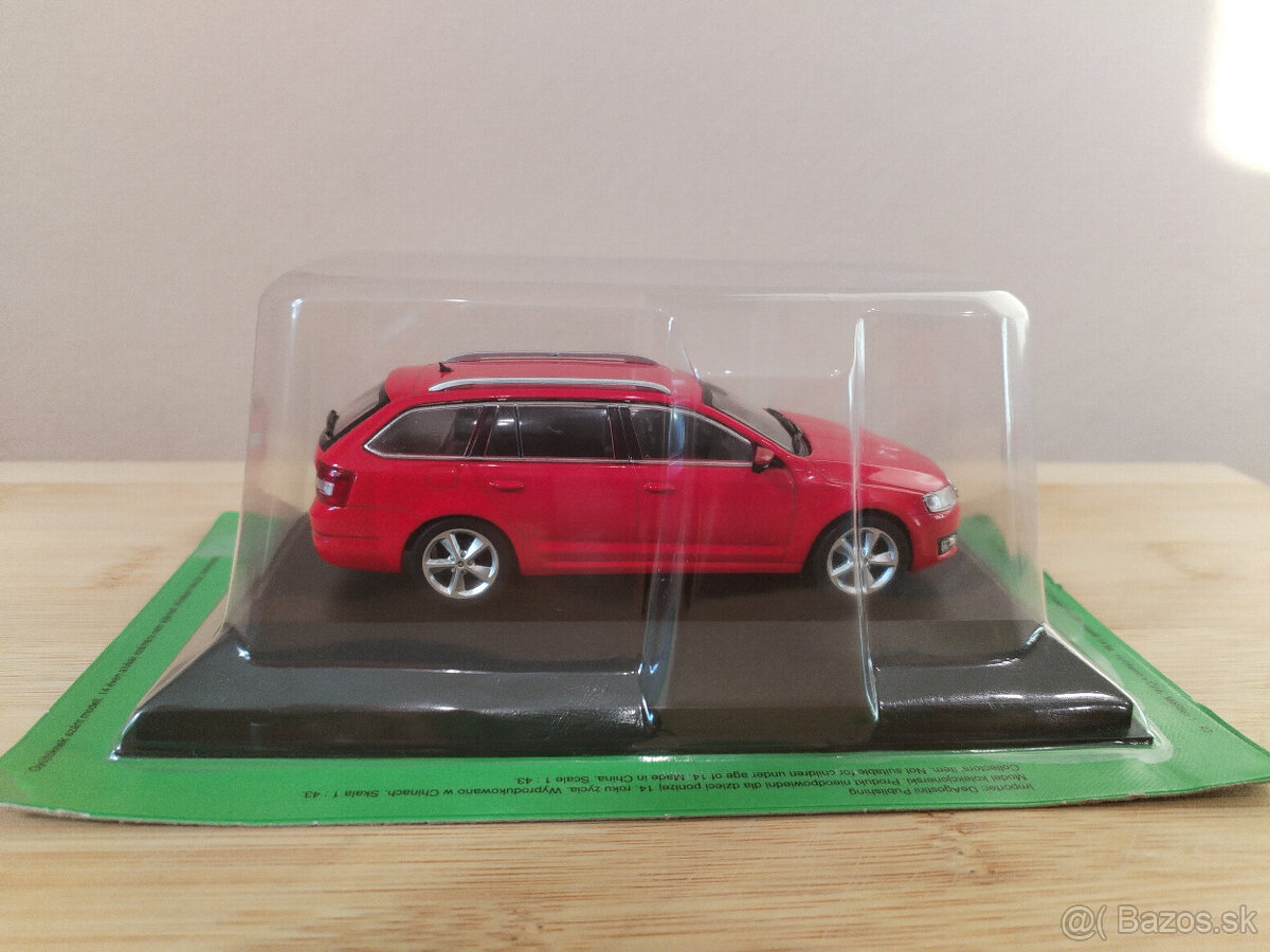 Predám model Škoda Octavia Combi 3 v mierke 1:43 DeAgostini. - 3