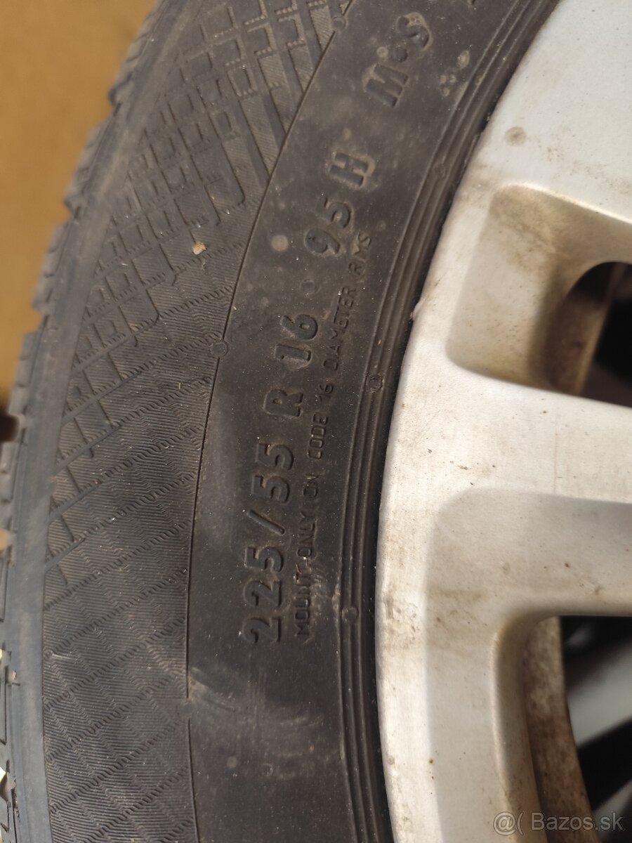 Predám zimné gumy 225/55 R16 - 3