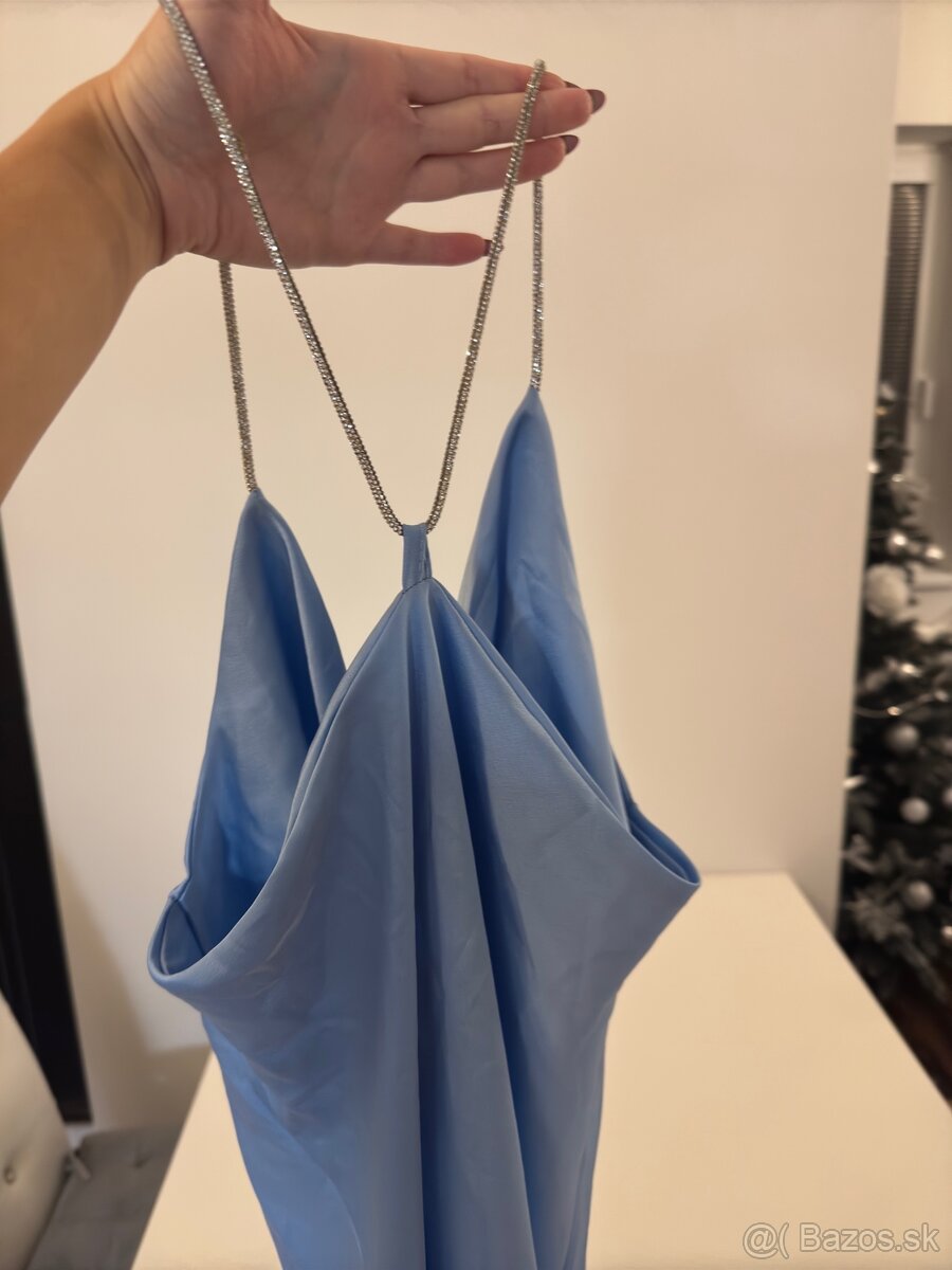 Saténové šaty - 3