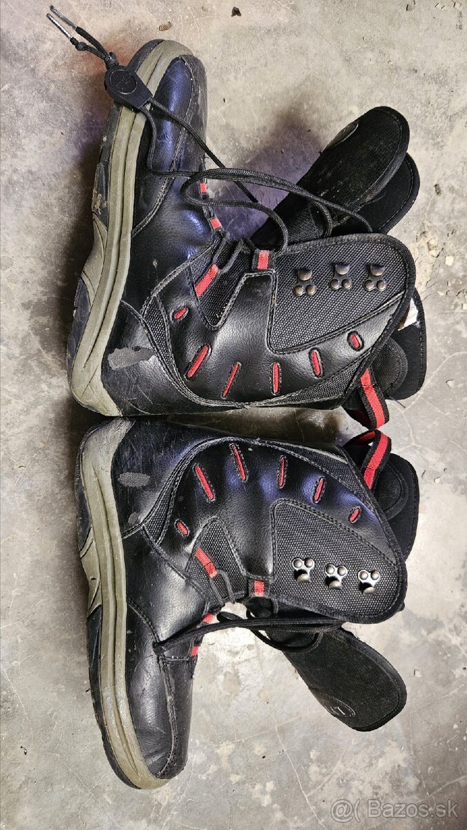 Snowboard set 145cm, topánky 42 - 3