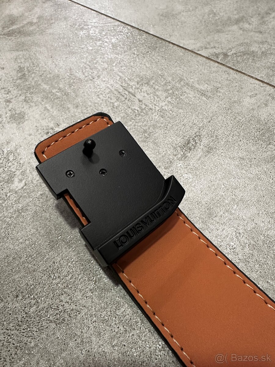 Louis Vuitton opasok čierny - 3