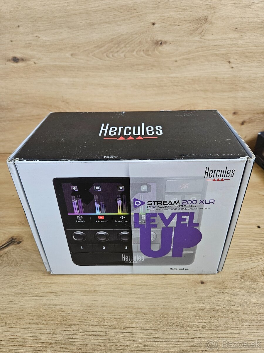 Hercules Stream 200 XLR – audio kontrolér pre streamovanie - 3