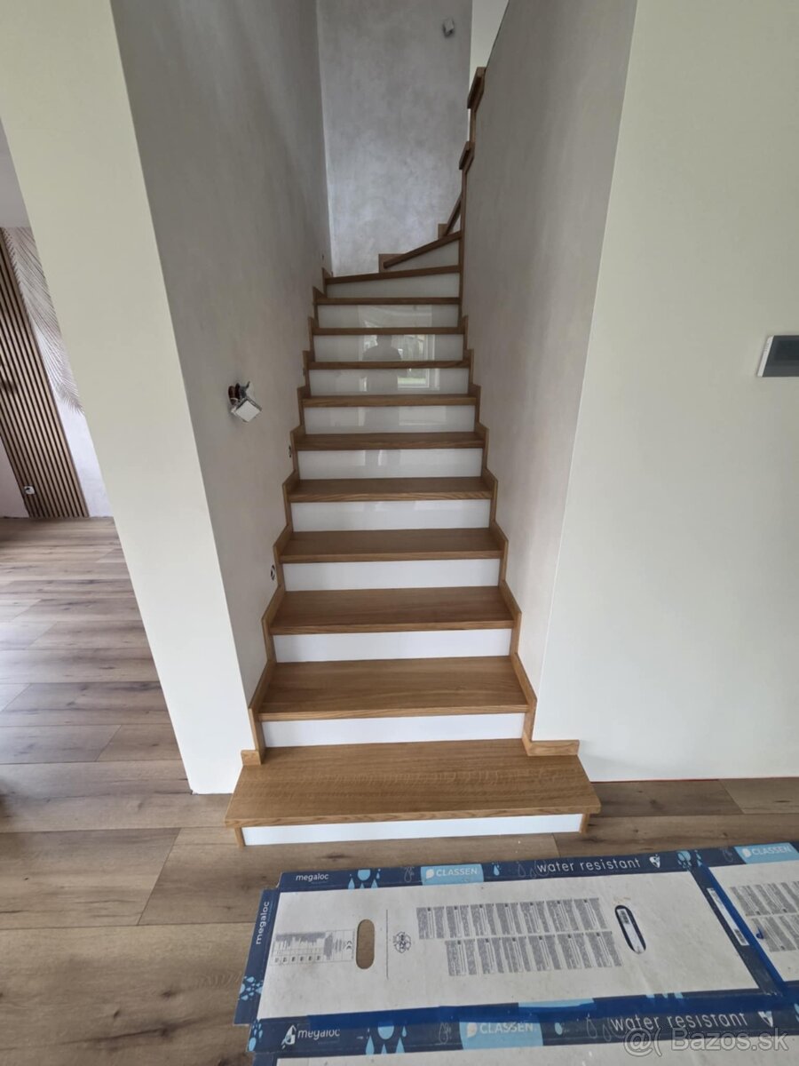 Drevené schody - výroba a montáž - 3